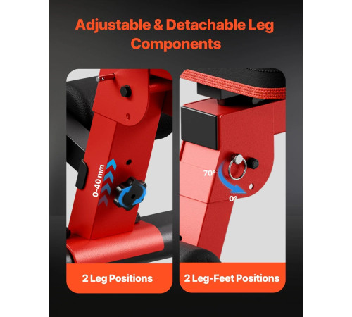 Багатофункціональна тренажерна лава VEVOR SJ602