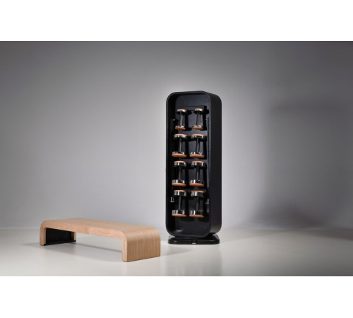 Тренувальна вежа NOHRD StepTower Walnut ST-NH-36.103, чорний горіх