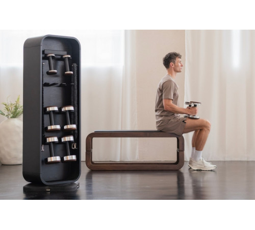 Тренувальна вежа NOHRD StepTower Walnut ST-NH-36.103, чорний горіх