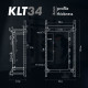 Стійка багатофункціональна складана HMS KLT34, сіра