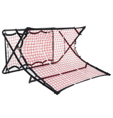 Сітка тренувальна для футболу Pure2Improve SOCCER REBOUNDER  111,7 х 105,5 см, чорно-червона