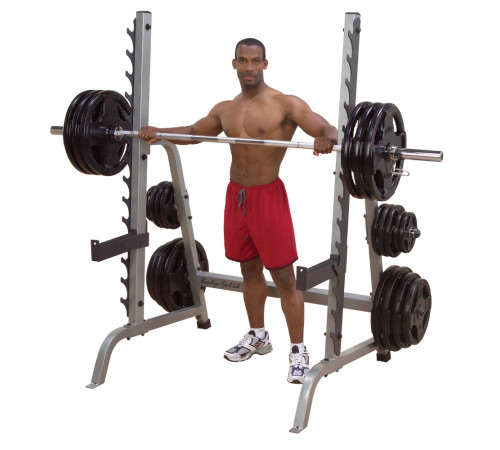Багатофункціональна підставка із захистом для брусів і ваг Body-Solid GPR370 Багатофункціональна підставка із захистом для брусів і ваг Body-Solid GPR370
