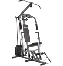 Atlas зі штангою для жиму лежачи Tectake 150 кг чорний