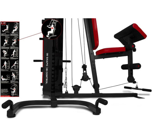 Атлас для скульптури тіла з лавкою Body Sculpture BMG 4700