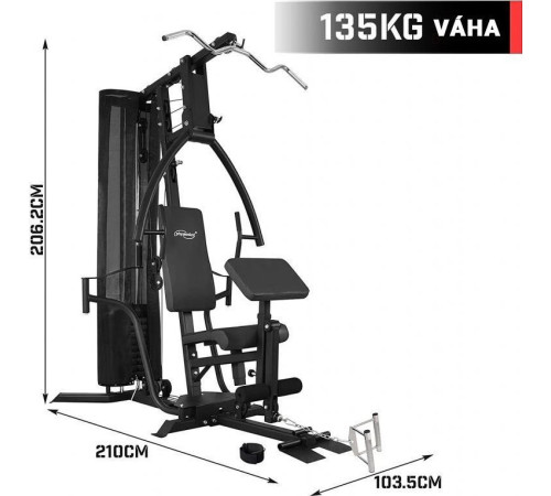 Силова станція Physionics 135 кг Силова станція Physionics 135 кг