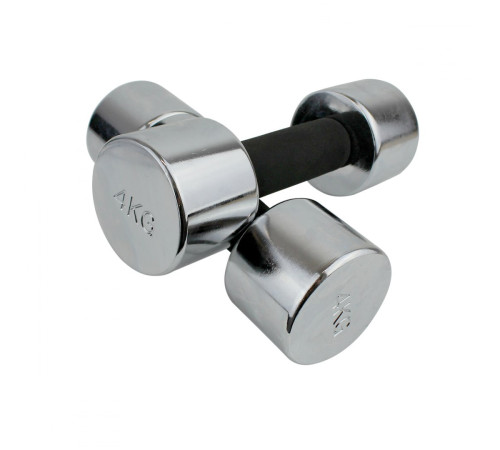 Гантелі хромовані MASTER 2 х 4 кг