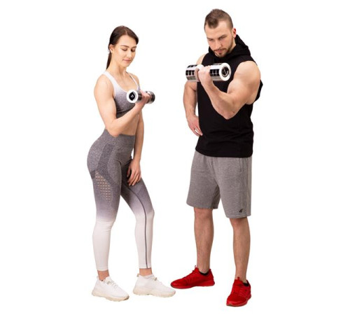 Гантелі сталеві HMS CHD03, 2 х 3 кг