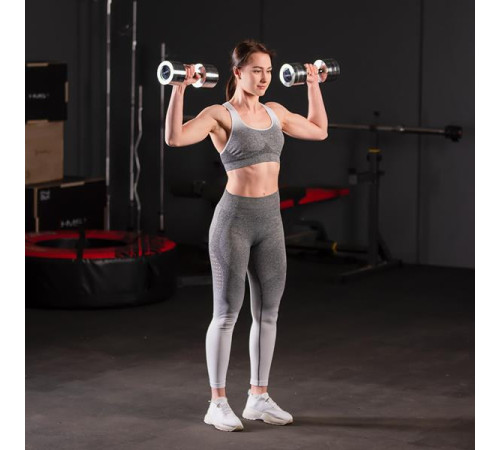 Гантелі сталеві HMS CHD03, 2 х 3 кг