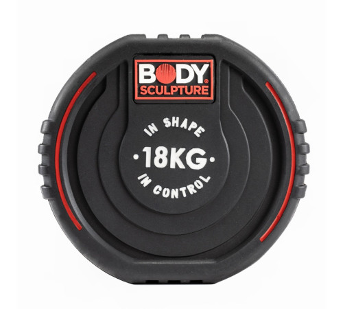 Гантель сталева Body Sculpture TPU BW 133, 18 кг