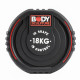 Гантель сталева Body Sculpture TPU BW 133, 18 кг