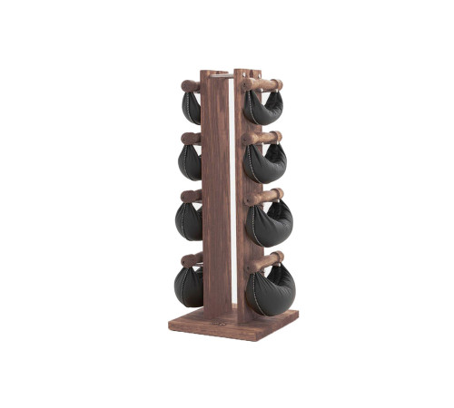 Набір гантелі з підставкою SwingBell Tower NOHRD 2-8 кг Oak Vintage Leather Набір гантелі з підставкою SwingBell Tower NOHRD 2-8 кг Oak Vintage Leather