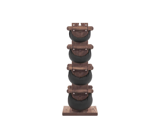 Набір гантелі з підставкою SwingBell Tower NOHRD 2-8 кг Oak Vintage Leather Набір гантелі з підставкою SwingBell Tower NOHRD 2-8 кг Oak Vintage Leather