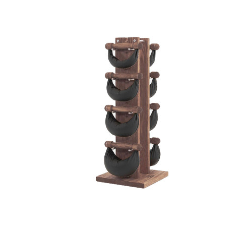 Набір гантелі з підставкою SwingBell Tower NOHRD 2-8 кг Oak Vintage Leather Набір гантелі з підставкою SwingBell Tower NOHRD 2-8 кг Oak Vintage Leather