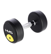 Гантель прогумована HMS HG PRO, 9 кг