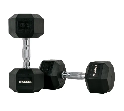 Гантель шестигранна THUNDER 12,5 кг