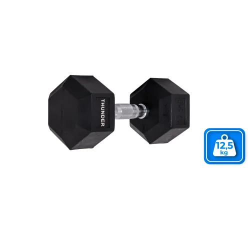 Гантель шестигранна THUNDER 12,5 кг