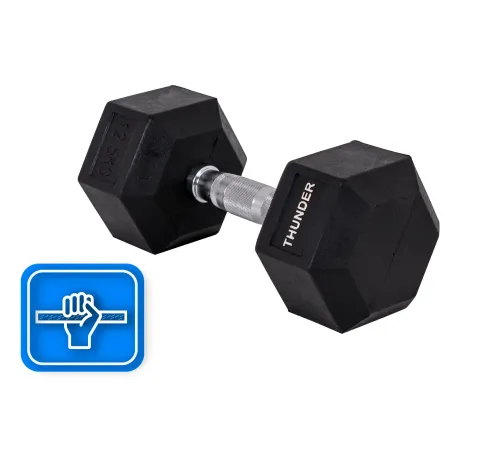 Гантель шестигранна THUNDER 12,5 кг