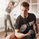 Гантель прогумована Gorilla Sports 25 кг