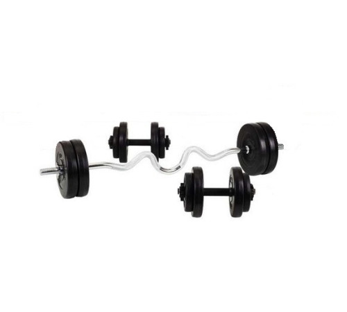 Штанга з гантелями WCG STRONG 60 кг Штанга з гантелями WCG STRONG 60 кг