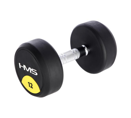 Гантель прогумована HMS HG PRO, 12 кг Гантель прогумована HMS HG PRO, 12 кг