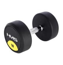 Гантель прогумована HMS HG PRO, 18 кг