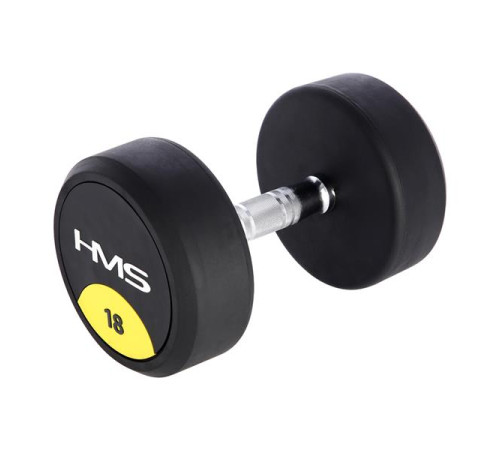 Гантель прогумована HMS HG PRO, 18 кг Гантель прогумована HMS HG PRO, 18 кг