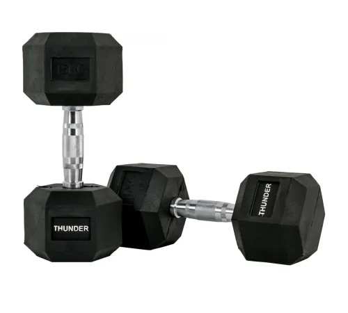 Гантель шестигранна THUNDER 15 кг