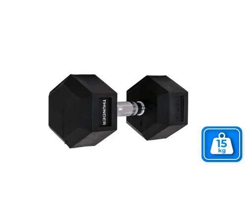 Гантель шестигранна THUNDER 15 кг