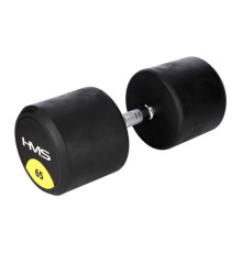 Гантель прогумована HMS HG PRO, 65 кг