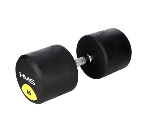 Гантель прогумована HMS HG PRO, 65 кг