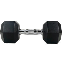 Гантель прогумована UnderFit ‎‎UF52 27,5 кг