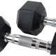 Гантель шестигранна UnderFit ‎‎UF54 32,5 кг