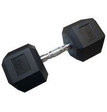 Гантель шестигранна KUBISPORT 30 кг