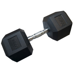 Гантель шестигранна KUBISPORT 30 кг