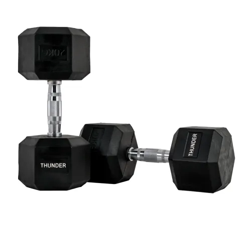 Гантель шестигранна THUNDER 20 кг Гантель шестигранна THUNDER 20 кг