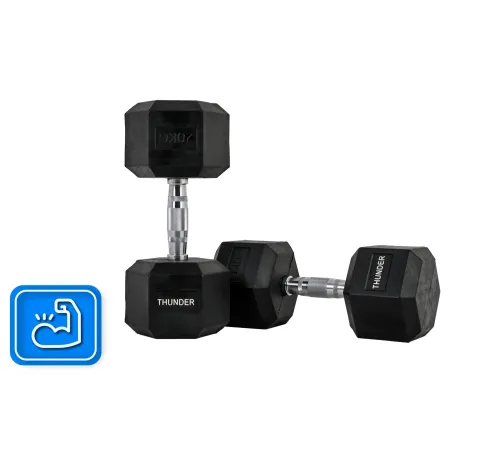 Гантель шестигранна THUNDER 20 кг Гантель шестигранна THUNDER 20 кг