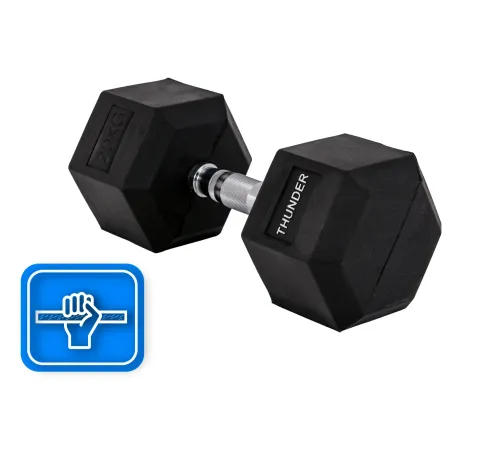 Гантель шестигранна THUNDER 20 кг Гантель шестигранна THUNDER 20 кг