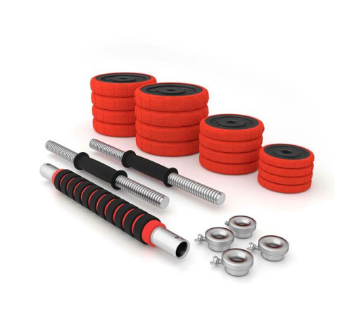 Набір штанга та гантелі HMS SGGX30 DUMBBELL SET-BARBELL30 кг Набір штанга та гантелі HMS SGGX30 DUMBBELL SET-BARBELL30 кг