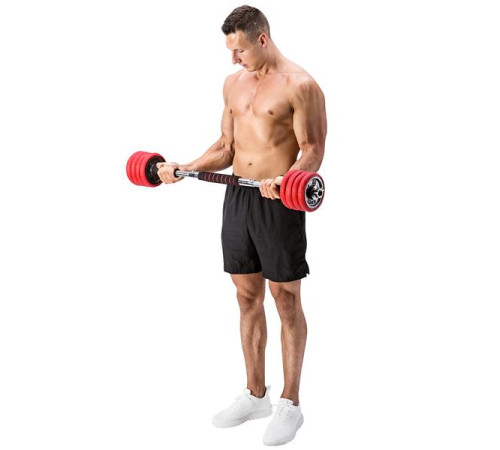 Набір штанга та гантелі HMS SGGX30 DUMBBELL SET-BARBELL30 кг Набір штанга та гантелі HMS SGGX30 DUMBBELL SET-BARBELL30 кг