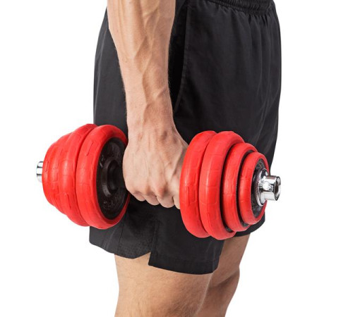 Набір штанга та гантелі HMS SGGX30 DUMBBELL SET-BARBELL30 кг Набір штанга та гантелі HMS SGGX30 DUMBBELL SET-BARBELL30 кг