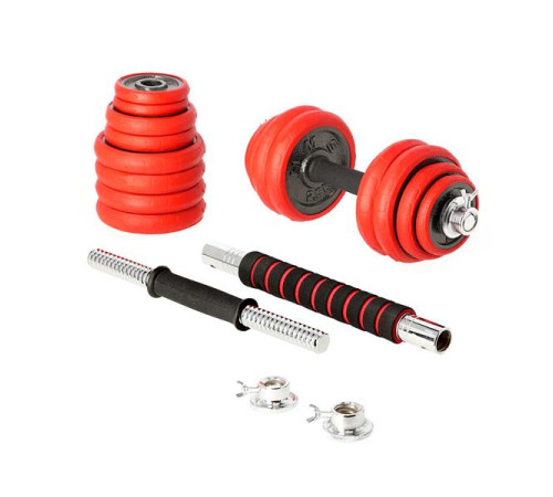 Набір штанга та гантелі HMS SGGX30 DUMBBELL SET-BARBELL30 кг Набір штанга та гантелі HMS SGGX30 DUMBBELL SET-BARBELL30 кг