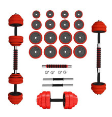 Набір штанга та гантелі HMS SGGX30 DUMBBELL SET-BARBELL30 кг
