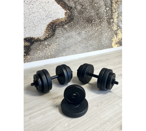 Гантелі розбірні RN-Sport 2 х 20 кг