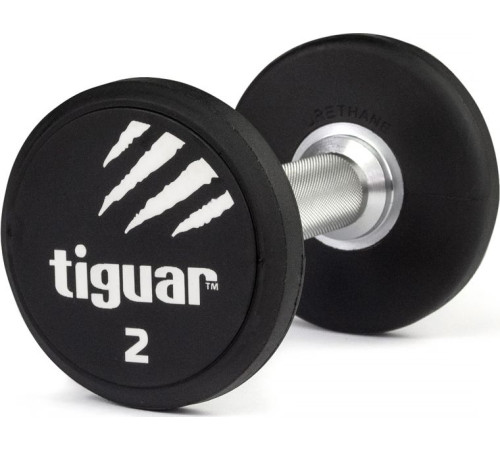 Гантель Tiguar TI-WHPU0020 прогумована 1 х 2 кг Гантель Tiguar TI-WHPU0020 прогумована 1 х 2 кг