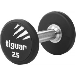 Гантель Tiguar TI-WHPU0025 прогумована 1 х 2,5 кг