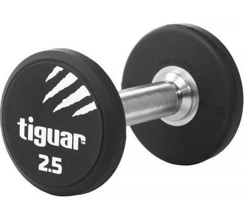 Гантель Tiguar TI-WHPU0025 прогумована 1 х 2,5 кг Гантель Tiguar TI-WHPU0025 прогумована 1 х 2,5 кг