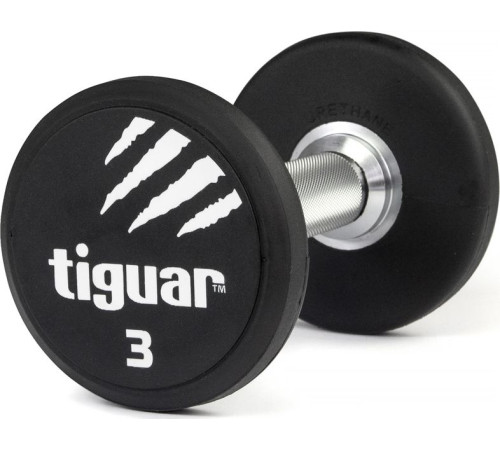 Гантель Tiguar TI-WHPU0030 прогумована 1 х 3 кг Гантель Tiguar TI-WHPU0030 прогумована 1 х 3 кг