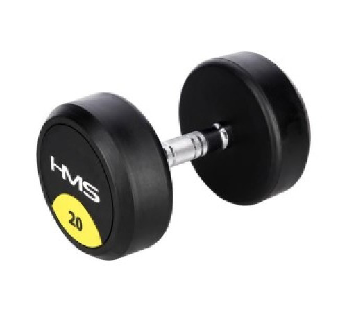 Гантель прогумована HMS HG PRO, 20 кг