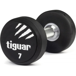 Гантель Tiguar прогумована 1 х 7 кг