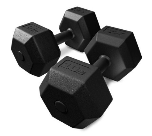 Гантелі шестигранні TREX Sport TX-008CD 2 x 10 кг